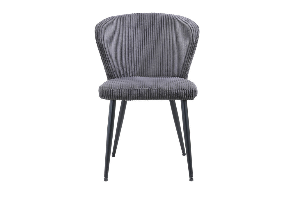 Stoel 'Tornado' Corduroy Grey  RS