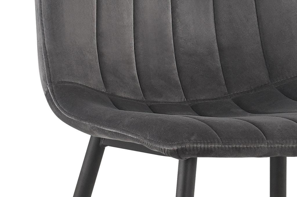 Stoel 'Willis' Velvet Grey RS
