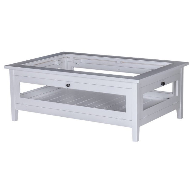 SZMO.PS183 SALONTAFEL GLAZEN TOP