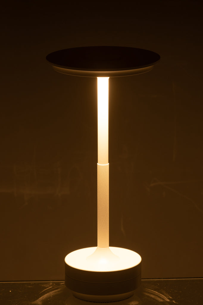 Tafellamp LED Touch Kunststof Wit - J-LINE