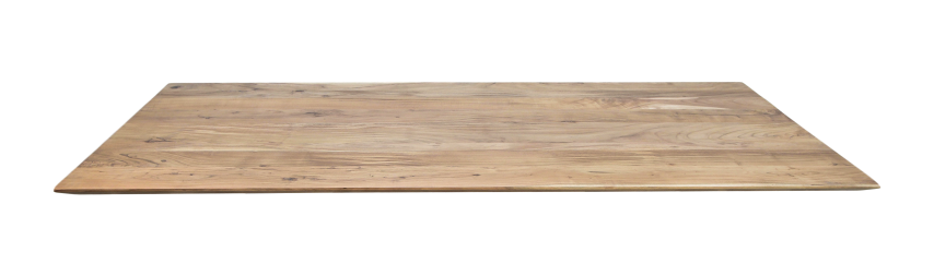 Tafelblad Zurich rechthoekig - 180x90x3,8 - Naturel - Zwitserse rand - Acaciahout - HSM