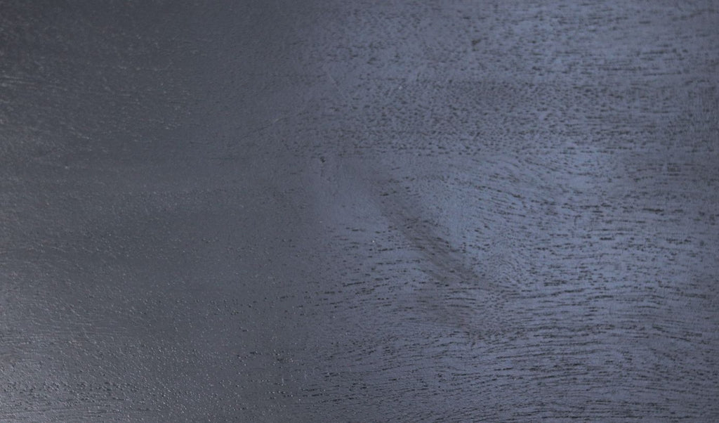 Tafelblad Zurich rechthoekig - 220x100x3,8 - Zwart - Zwitserse rand - Acaciahout - HSM