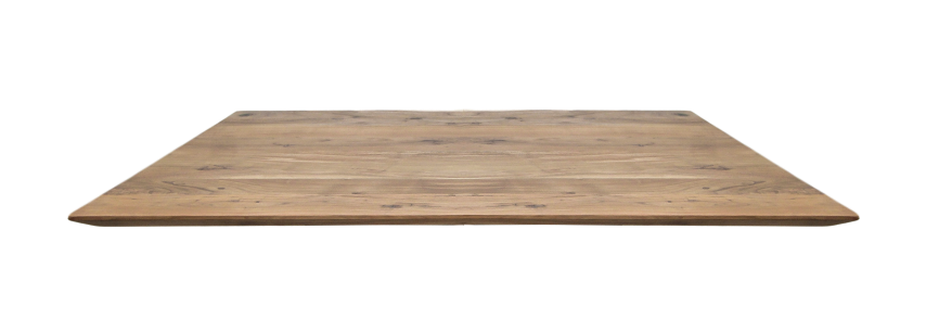 Tafelblad Zurich rechthoekig - 75x75x3,8 - Naturel - Zwitserse rand - Acaciahout - HSM