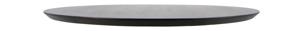 Tafelblad Zurich rond - ø80x3,8 - Zwart - Zwitserse rand - Acaciahout - HSM