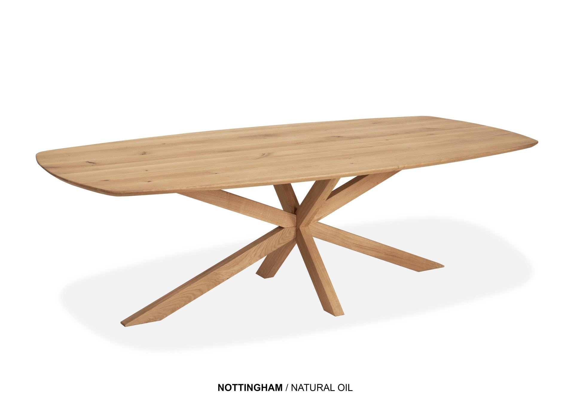 Eettafel Nottingham-2 massieve eik - MX