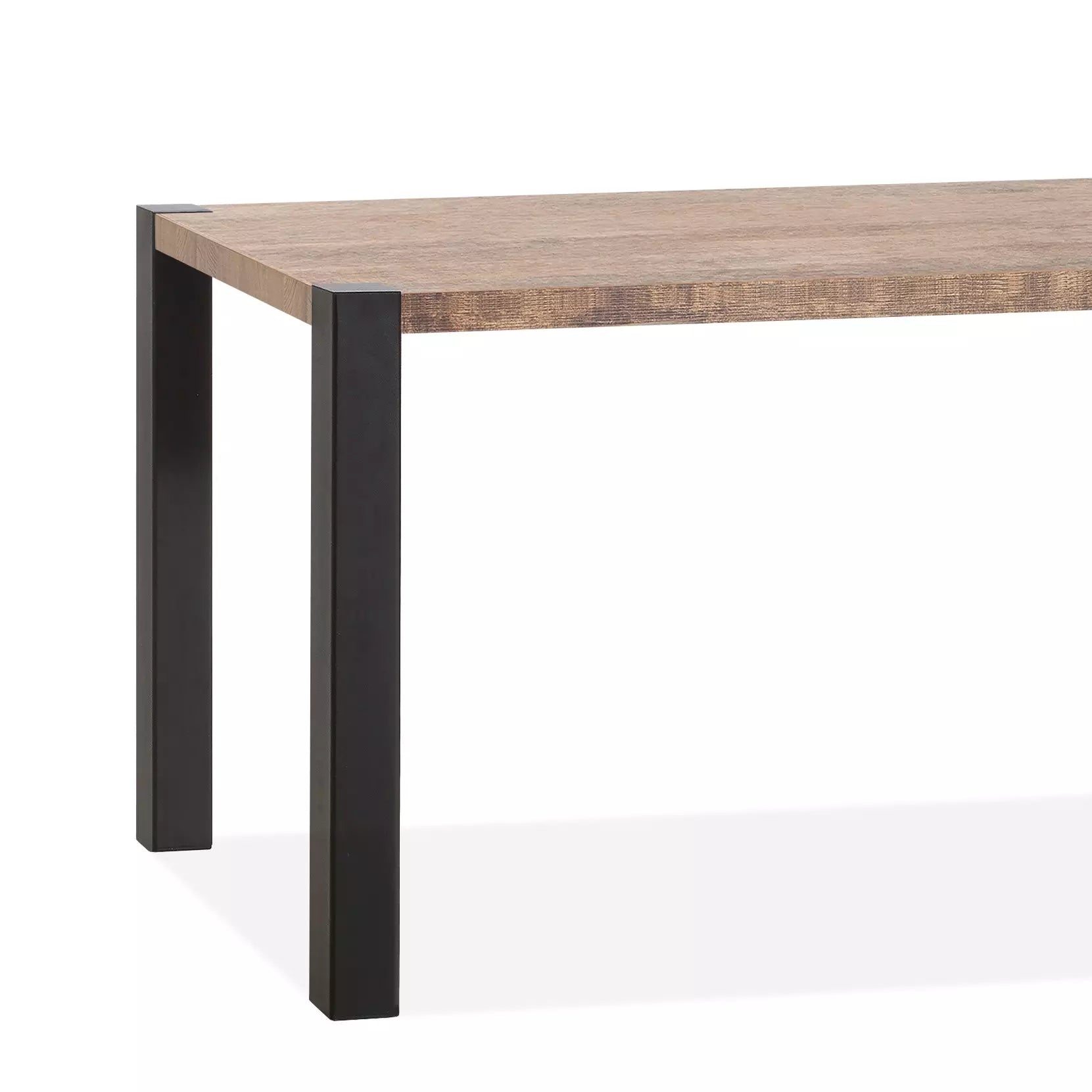 Eettafel Sandwich-2 Lamulux metalen poot doorsteek - MX