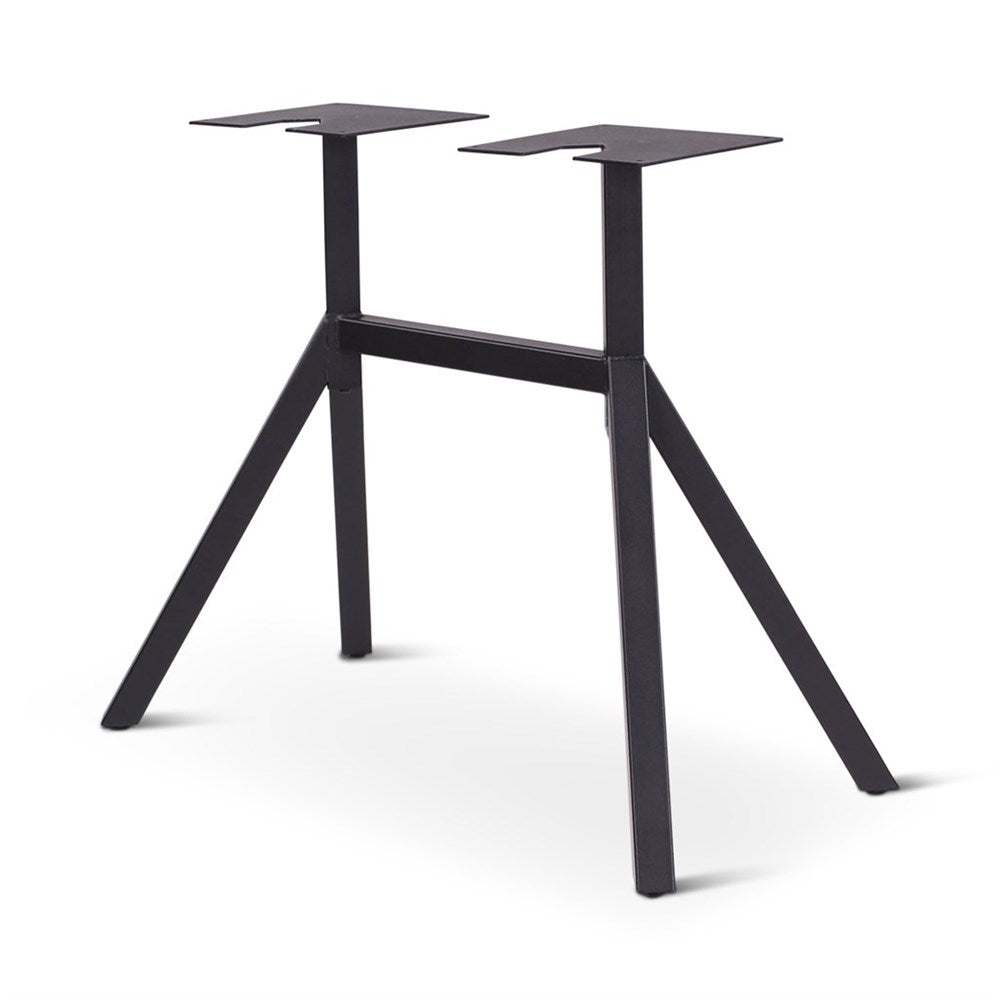 Tafelpoot Kindu, ijzer zwart - VDC