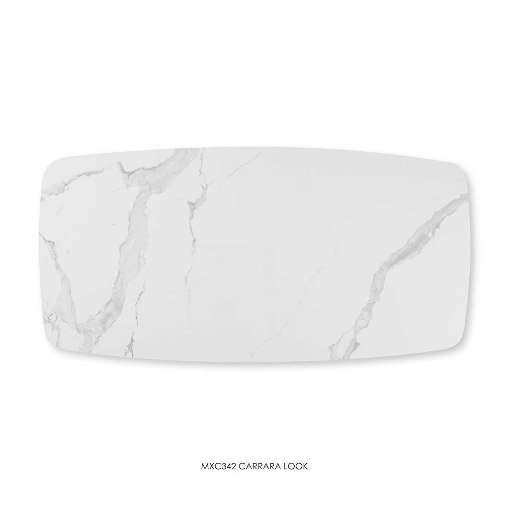 TAFELTOP GESINTERDE STEEN CARRARALOOK-200X100-MDL