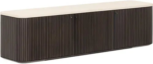 TV-kast Maroon hangend small mahonie - DTP