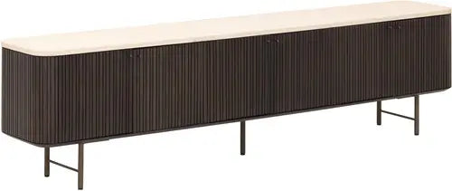TV-kast Maroon large mahonie - DTP