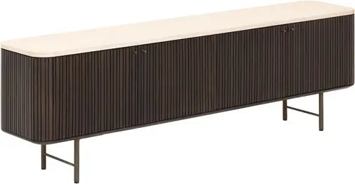 TV-kast Maroon medium mahonie - DTP