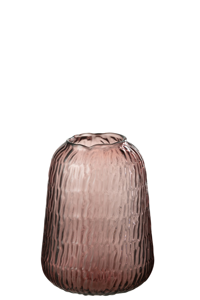 Vaas Lolita Glas Roze M - J-LINE