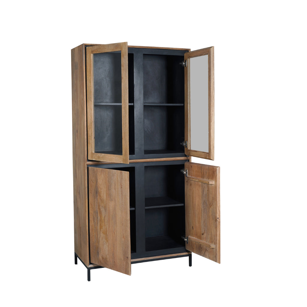 Vitrinekast RichWood | 100 cm - SF