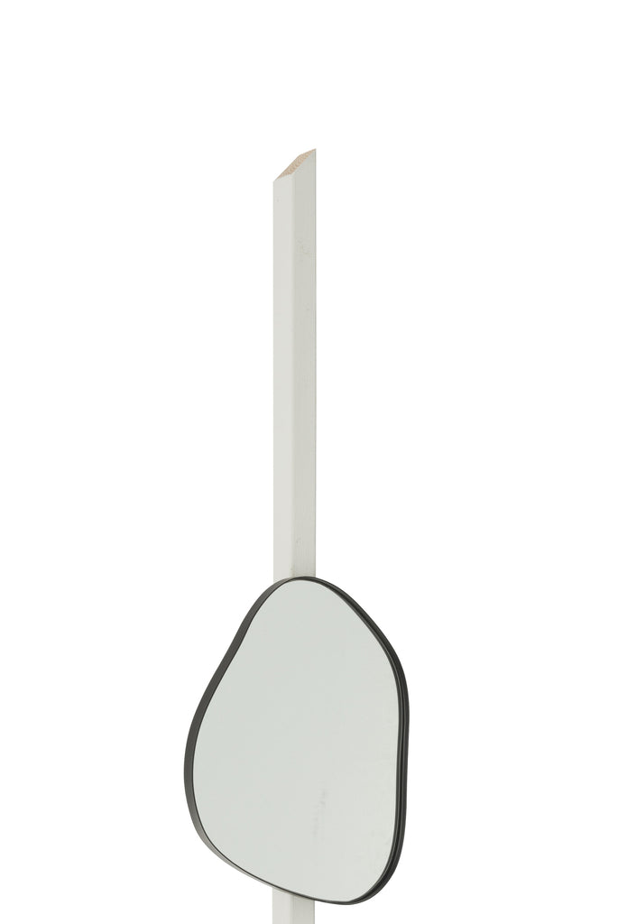 Wandspiegel Extrema IJzer/zwart S - J-LINE