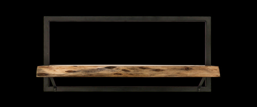 Wandplank Levels 70 mango/metaal HSM
