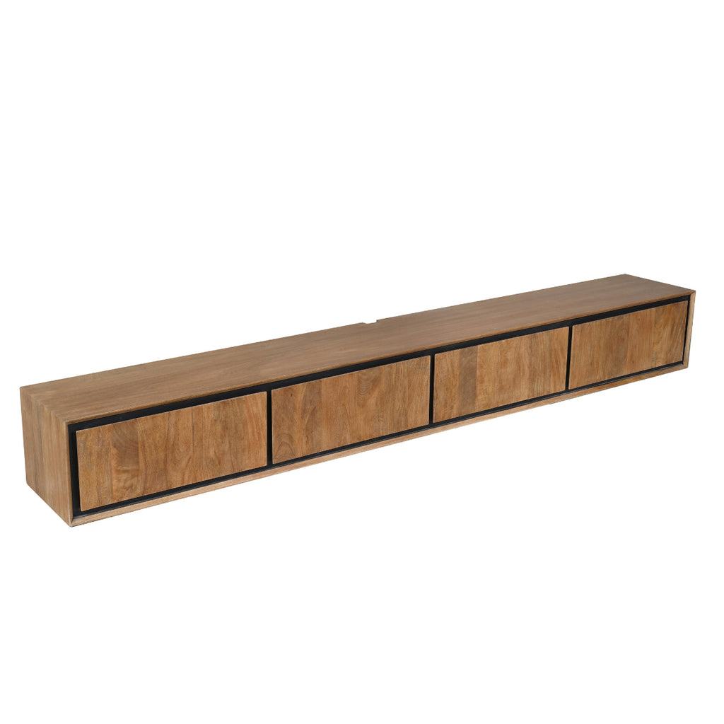 Zwevend tv-meubel RichWood | 240 cm - SF