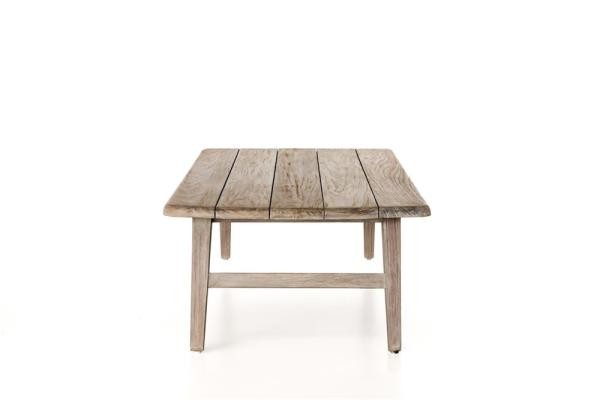 Outdoor salontafel Naomi - zwart of grijze teak