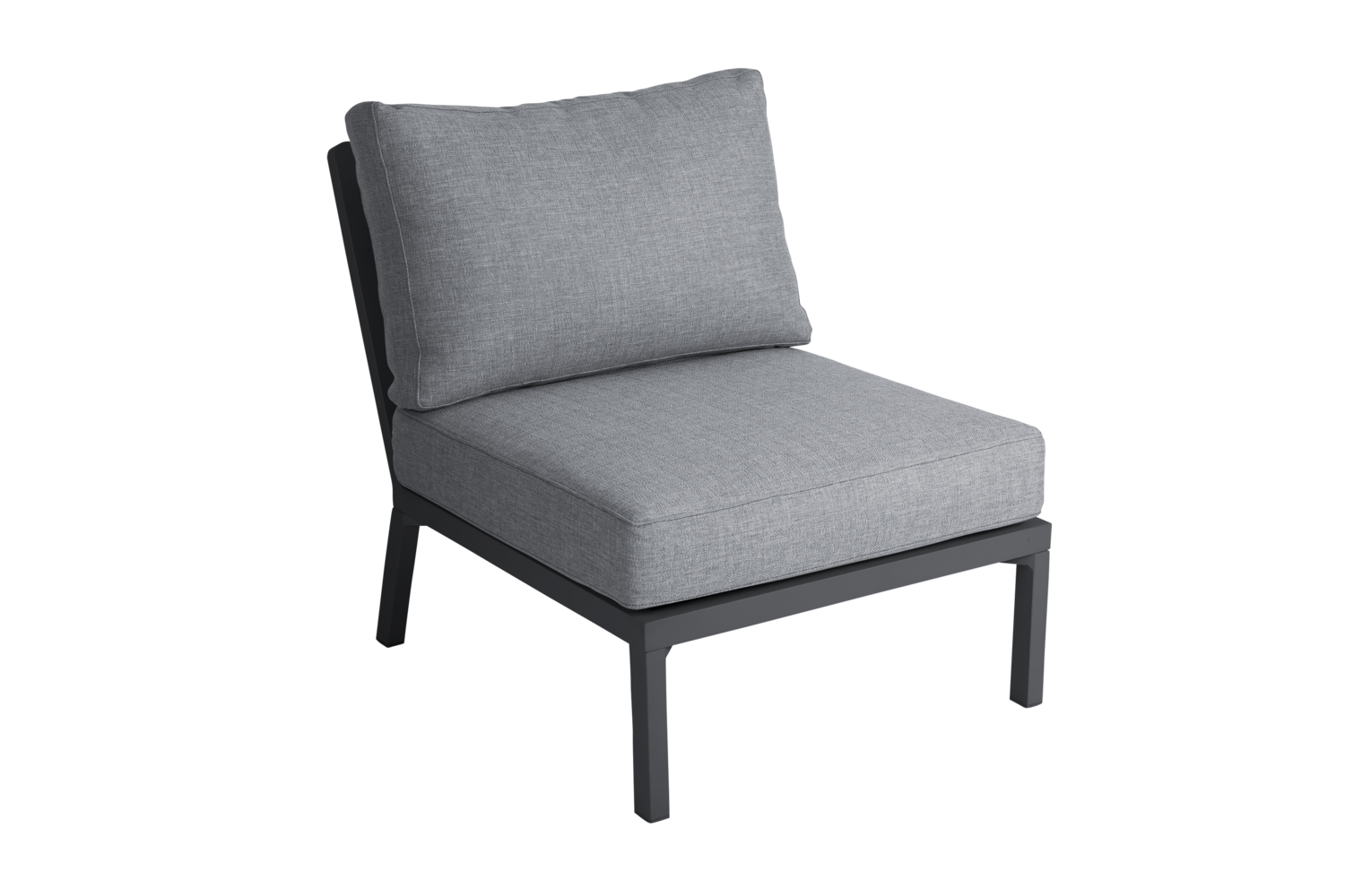 Loungeset Samvarro grijs aluminium