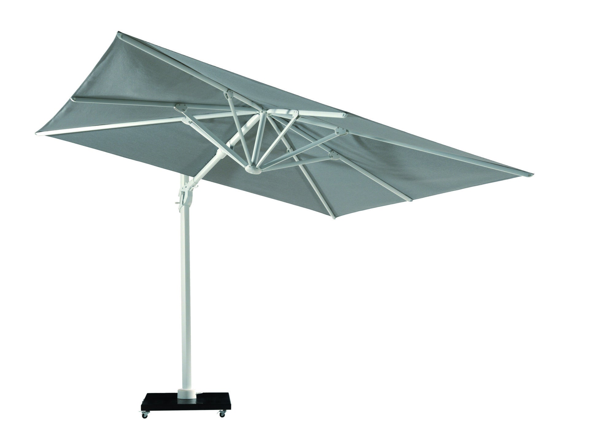 Zweefparasol Utah basis en cover