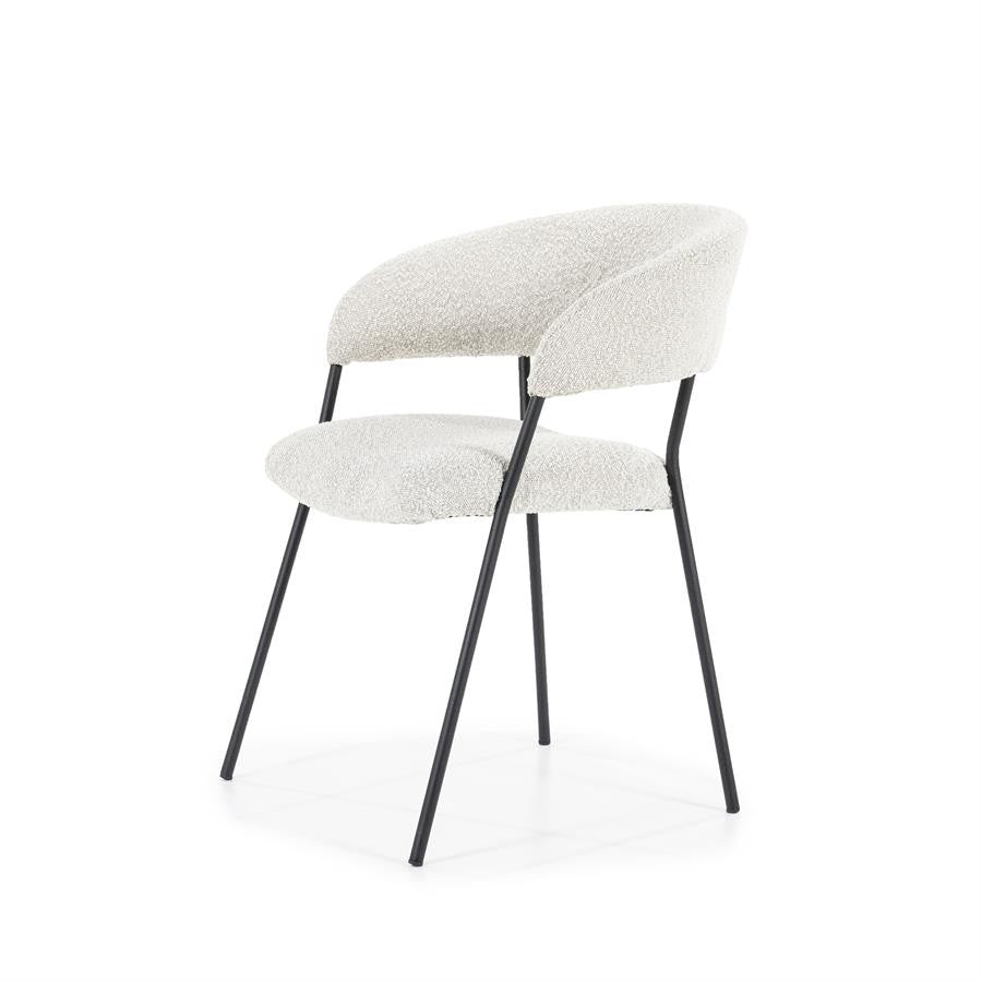 stoel Luka: antraciet, beige, taupe of groen
