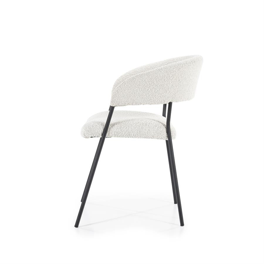 stoel Luka: antraciet, beige, taupe of groen