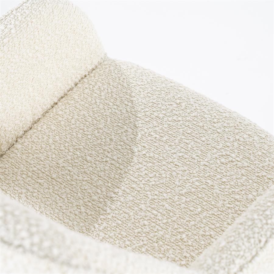 Stoel Fabio roterend - beige, zand, bruin of grijs, detail