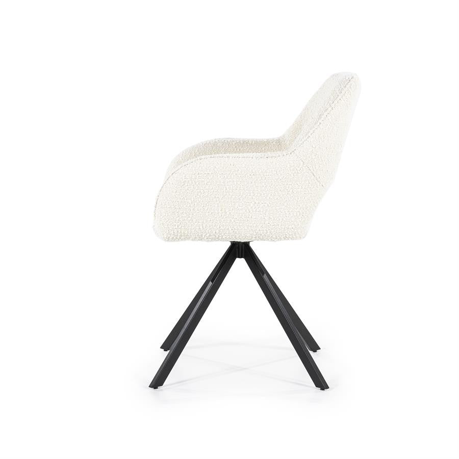 Stoel Fabio roterend - beige, zand, bruin of grijs
