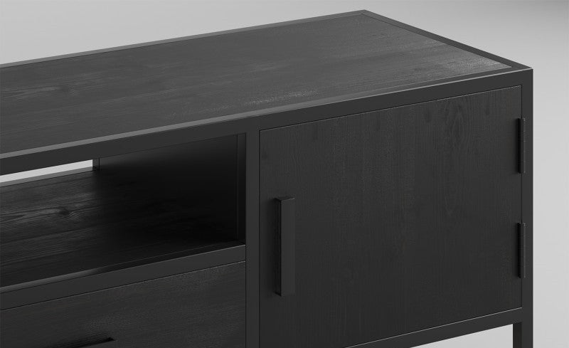 TV-meubel Madeira mangolia zwart 140