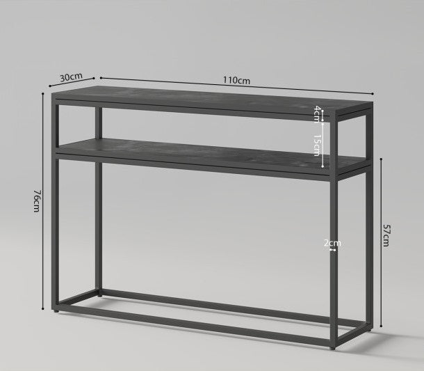 Wandtafel Madeira mangolia zwart